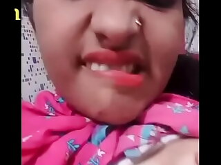 Desi Indian teen explicit flock her shorn Video for her boyfriend