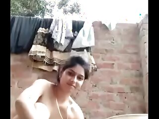 My neighbour girl irrigation barren with her cute boobs mms video xxx