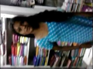 Indian young Student Unforeseeable on Inside Of book shop - Wowmoyback