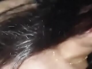 Indian sexy Bhabhi closeup gumshoe sucking and fucking